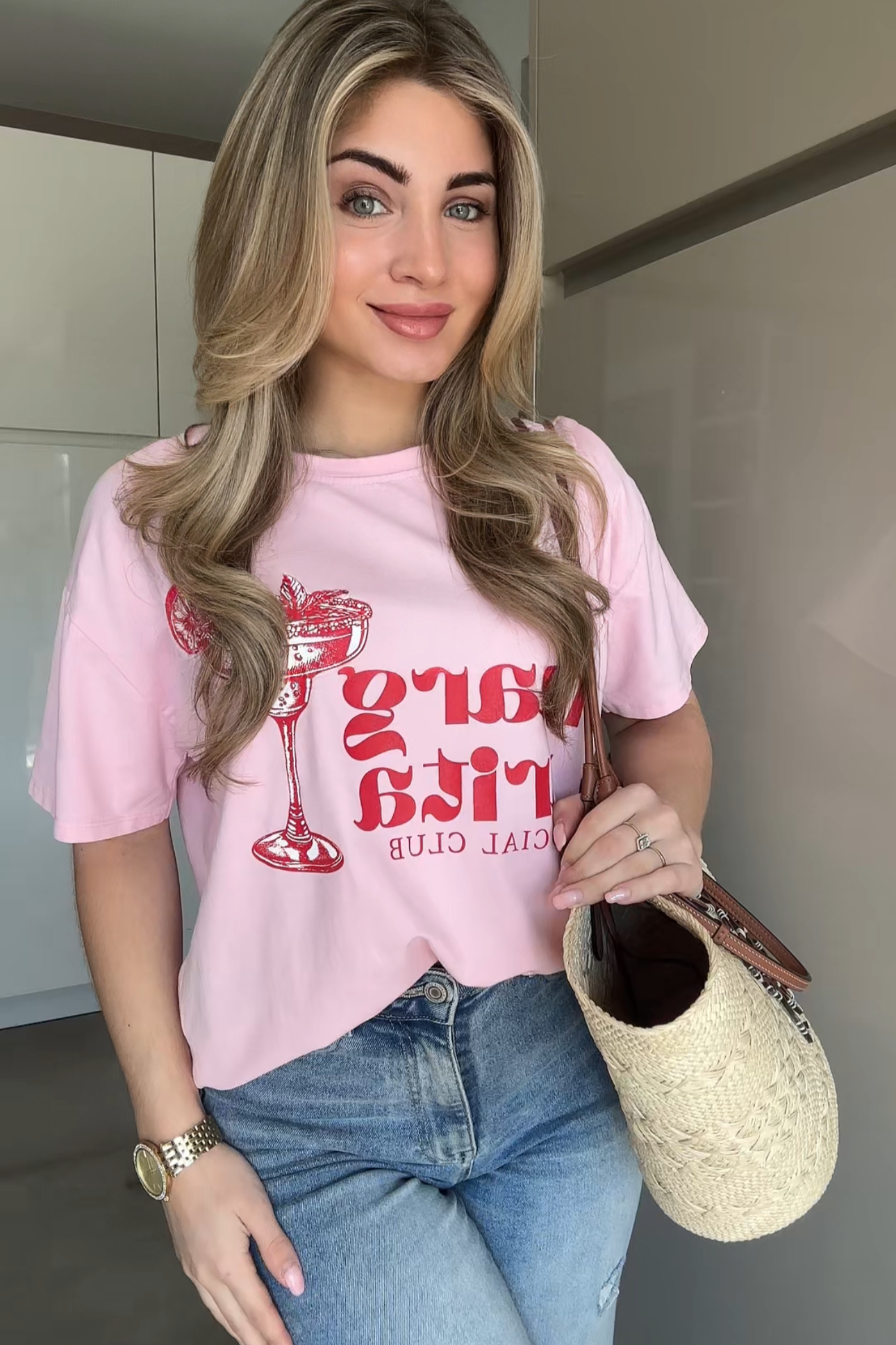 Margerita T-Shirt Roze