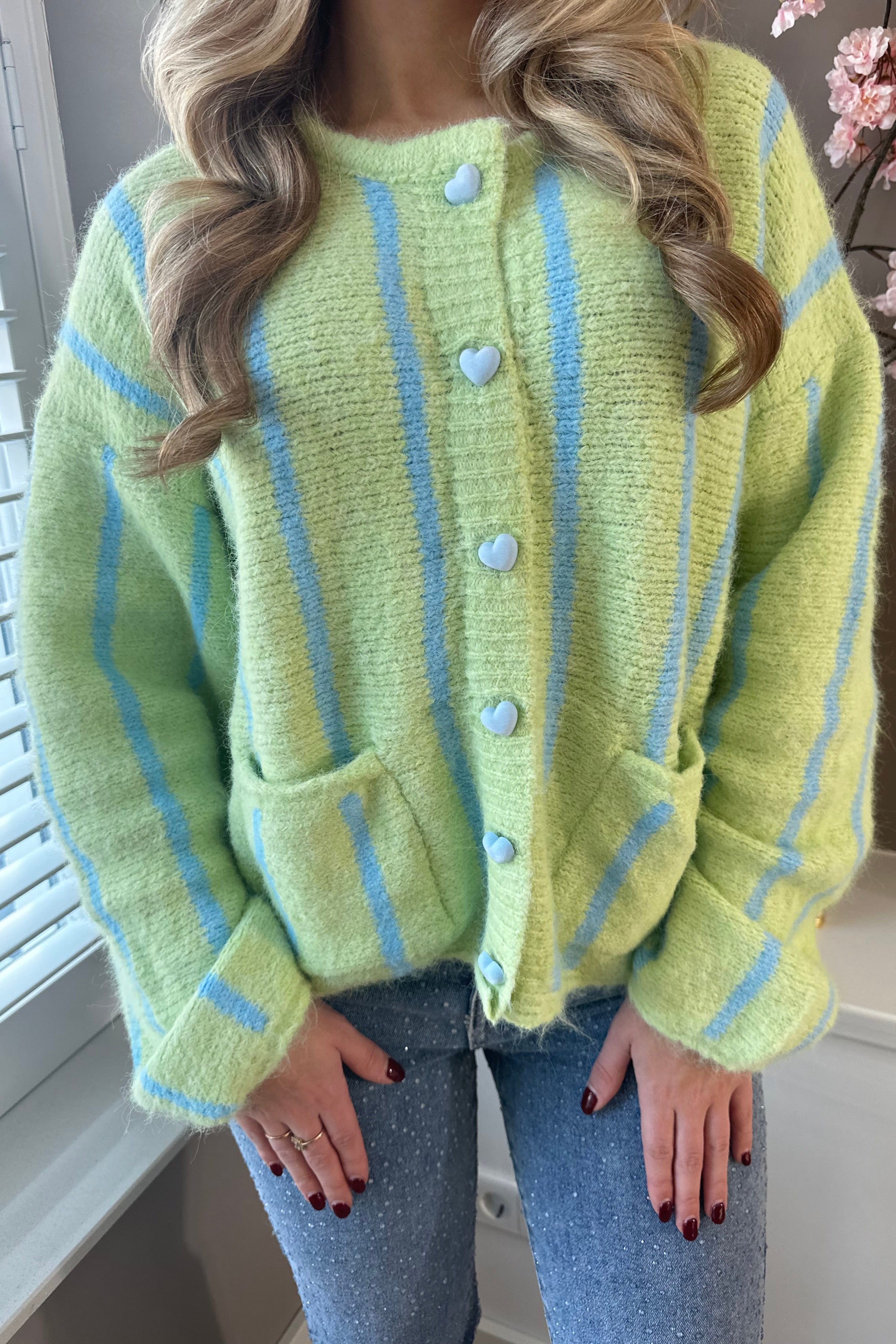 Heart Knit Groen