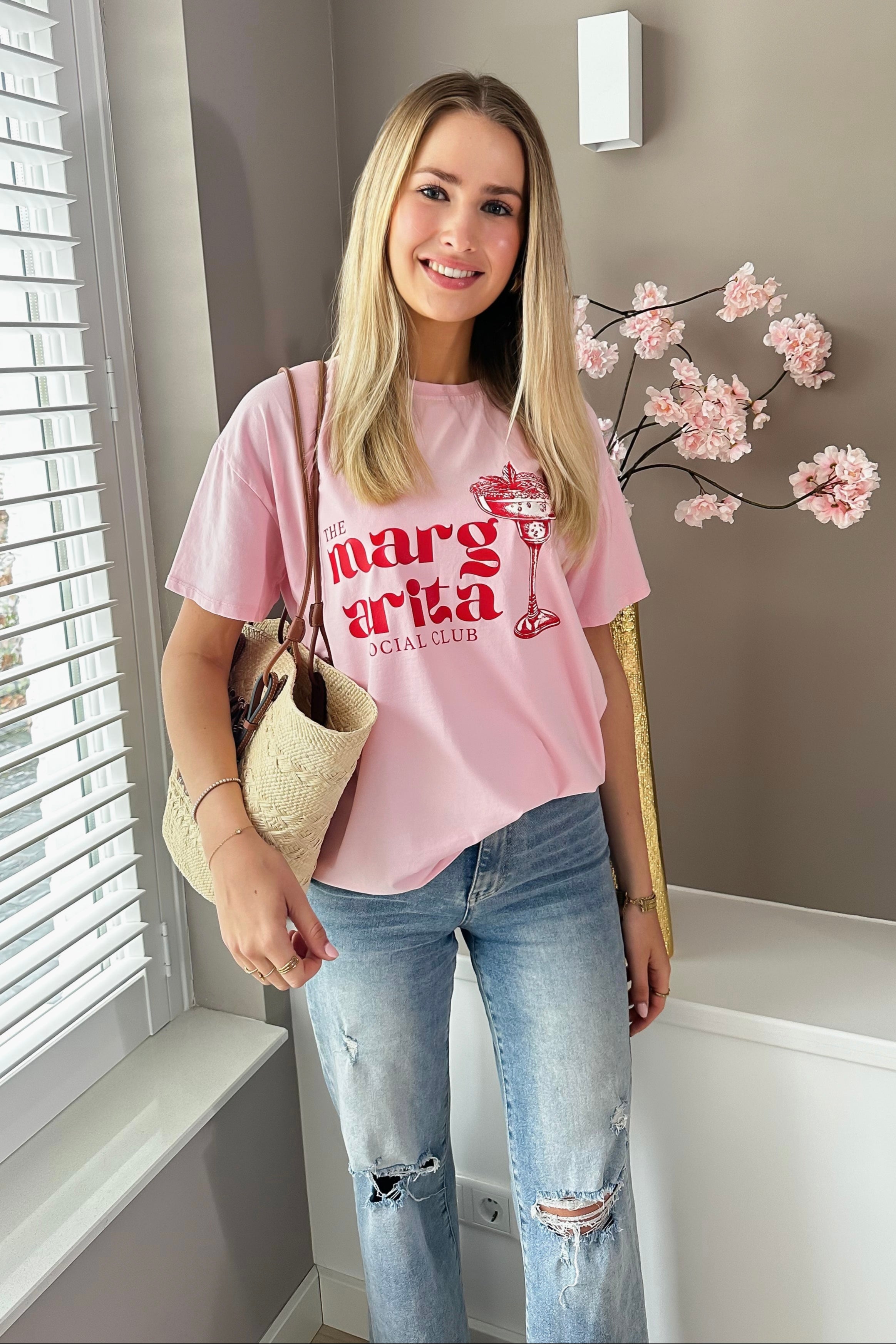 Margerita T-Shirt Roze