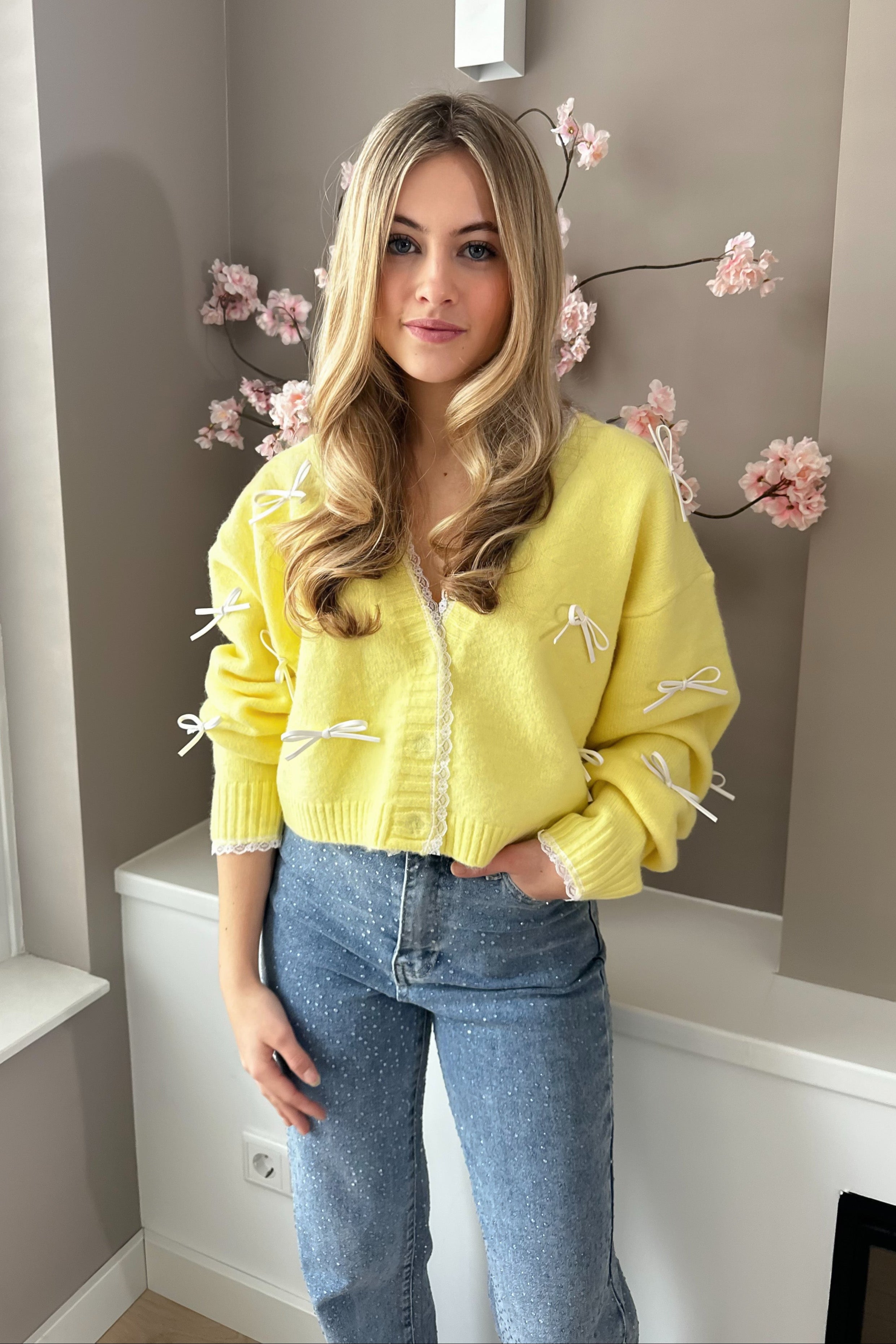 Bow Knit Geel
